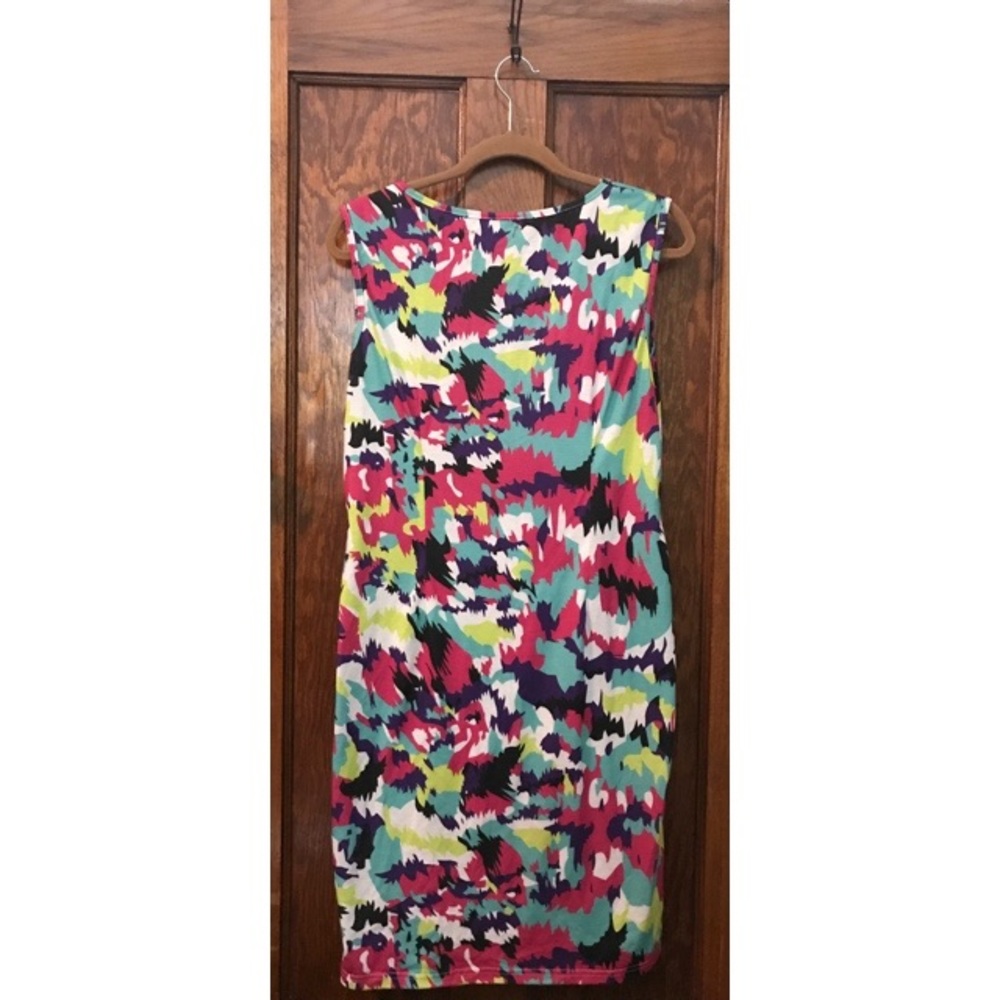 Sunny Fair Body Con Multi Color Dress